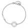 Sterling Silver Rhodium-plated Heart and Infinity with 0.5 Inch
Extension Bracelet