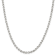 Sterling Silver 4mm Diamond-cut Rolo Chain Necklace