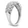 Rhodium Over 14K White Gold Diamond Band 0.76ctw