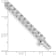 14K White Gold Lab Grown Diamond VS/SI GH, Tennis Bracelet