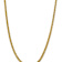 14k Yellow Gold 5mm Diamond-Cut Wheat Link 22 Inch Chain