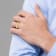 10K Yellow Gold Men's Polished and Satin Diamond Ring 0.17ct
