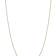 10k Yellow Gold 0.95mm Solid Diamond-Cut Cable 18 Inch Chain