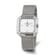 Ladies Charles Hubert Stainless Mesh Silver-tone Dial Quartz Watch