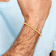 10k Yellow Gold 2.5mm Byzantine Link Bracelet