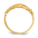 14K Yellow Gold Claddagh Baby Ring