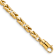 10k Yellow Gold 4.1mm Hand-polished Byzantine Link Bracelet