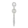 Sterling Silver Polished Christmas Tree Charm