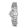 Charles Hubert Stainless Steel Wire Bangle Silver Dial Watch