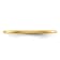 10K Yellow Gold 1.2mm Half Round Satin Stackable Expressions Band