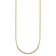 14K Two-tone Diamond-cut Beaded 18-inch Necklace