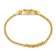 Mens Charles Hubert Gold Plated Stainless Steel Silver-tone Dial Watch