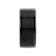 VULCAN Flat Black Tungsten Ring with Brushed Center & Polished Edges 12mm