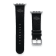 Gametime Baltimore Ravens Leather Band fits Apple Watch (42/44mm M/L
Black). Watch not included.