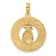 14k Yellow Gold Textured CHARLESTON Pineapple Charm