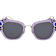 Miu Miu Lilac and Silver Frame / Gray Lenses Sunglasses