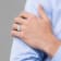 Rhodium Over 14K White Gold Lab Grown Diamond Polished and Satin Men's Ring