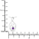 Purple Amethyst Mom and Child Rhodium Over Sterling Silver Heart Pendant
With Chain 0.14ct