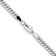 Rhodium Over 14k White Gold 3.5mm Solid Miami Cuban 18 Inch Chain