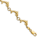 14k Yellow Gold Polished Dolphin Bracelet