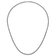 Rhodium Over Sterling Silver 4.0mm Box 18 Inch Chain