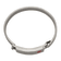 Stainless Steel Brushed with Red Enamel 8mm Medical ID Bangle