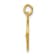 14K Yellow Gold Saint Gerard Medal Charm