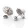 Sterling Silver Freshwater Pearl and Cubic Zirconia Earring