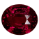Ruby Unheated 10.9x9.2mm Oval 6.04ct