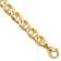 14K Yellow Gold 10.3mm Hand-Polished Anchor Link Chain Bracelet