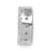 Rhodium Over 14K White Gold Diamond Letter D Initial Charm