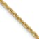 14K Yellow Gold 2mm Round Open Link Cable Chain