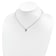 Rhodium Over Sterling Silver Enamel Ice Cream Cone with 2-inch Extension
Childs Necklace