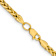14k Yellow Gold 3.1mm Diamond-Cut Wheat Link 22 Inch Chain