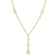 Fresh Water Pearl 14k Yellow Gold 17" Necklace