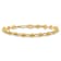 14k Yellow Gold 4.9mm Polished Link Bracelet