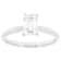 Lab-Grown Diamond Emerald-Cut Solitaire Ring In 14K White Gold 1.10ct
