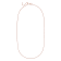 18K Rose Gold Plated Sterling Silver 1.46 mm Adjustable Rope Chain
22" Necklace