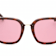 Tom Ford Shiny Dark Havana Frames / Pink Lenses Sunglasses