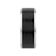 ASTON Black Brushed Center Tungsten Ring with Polished Beveled Edges 10mm