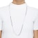4-4.5mm Off-Round White Freshwater Pearl Sterling Silver Station Necklace