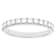 Lab-Grown Diamond Band Ring In 14K White Gold 0.50ctw
