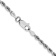 Rhodium Over 14k White Gold 2.75mm Solid Diamond-Cut Quadruple Rope 22
Inch Chain