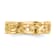 14K Yellow Gold Weave Toe Ring
