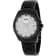 Jivago Women's Jolie White Dial, Black Stainless Steel Watch