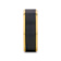 GASTON Gold Plated Tungsten Polished Beveled Ring with Brushed Black
Center 8mm