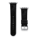 Gametime MLB Baltimore Orioles Black Leather Apple Watch Band (38/40mm
S/M). Watch not included.