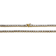 CZ Tennis Necklace In 14K Gold Over Sterling Silver