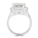 Prasiolite Sterling Silver Cocktail Ring 5.35ctw