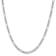 Sterling Silver 3.75mm Figaro Anchor Chain Necklace